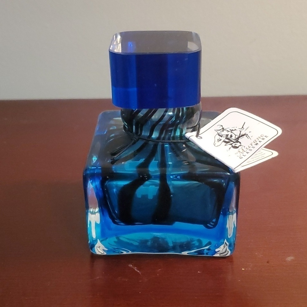 Murano-esque Glassware by Home Essentials and Beyond Perfume Bottle